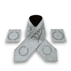 עטרות לייזר פשתן אפור