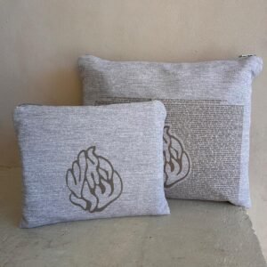 כיסויים לייזר צבע פשתן אפור